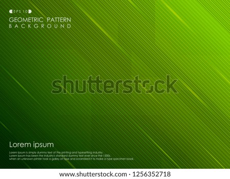 Abstract background gradient green stripe line design business. vector eps10
