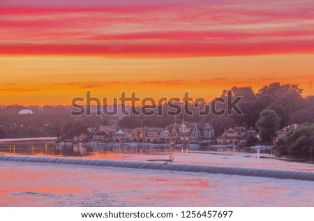 Philadelphia Waterfront Sunset