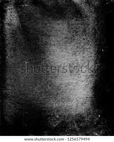 Black scary grunge halloween background, old film effect, space for your text or picture