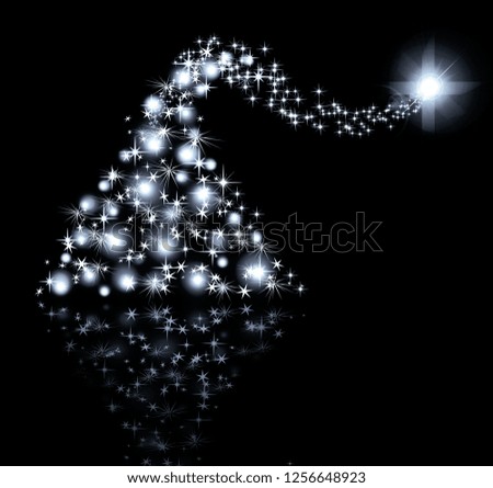 Christmas blue Tree