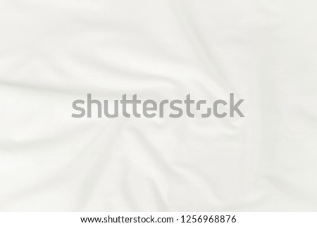 Close up smooth elegant soft white cloth texture background