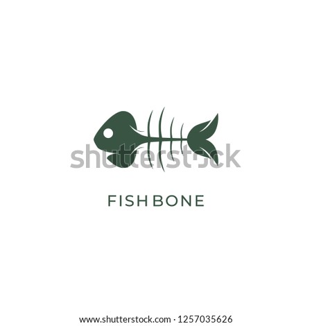 Fish Bone Logo Design