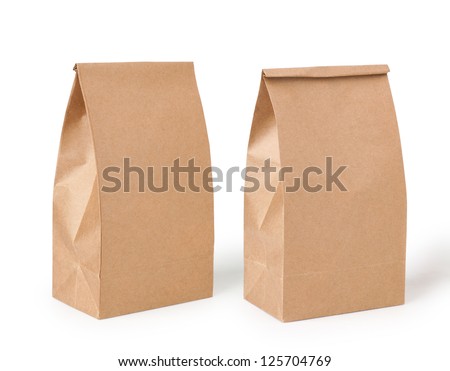 paper bag Royalty-Free Stock Photo #125704769