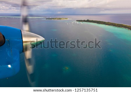 Maldives Picture from the seaplane