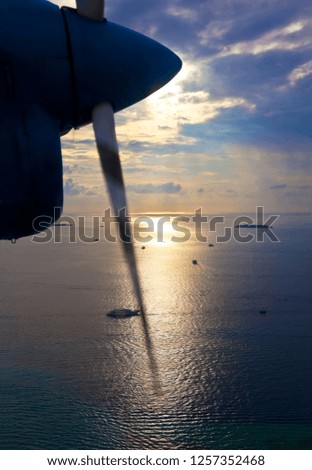 Maldives Picture from the seaplane