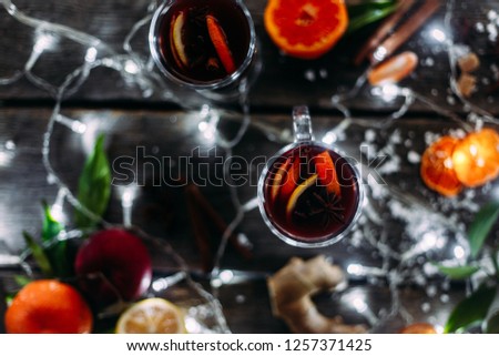 New Year's mulled wine