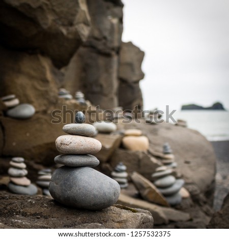 
Stones Pebble Zen Iceland