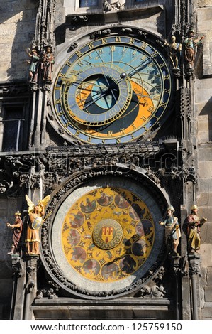 Prague Orloj astronomical clock
