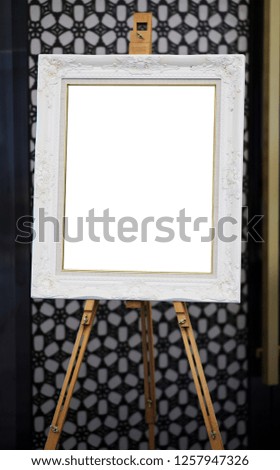 photo frame, blank frame for text
