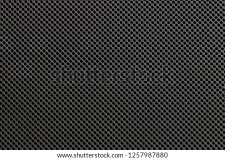 Texture of dirty on black metal grate wall, abstract pattern background Royalty-Free Stock Photo #1257987880