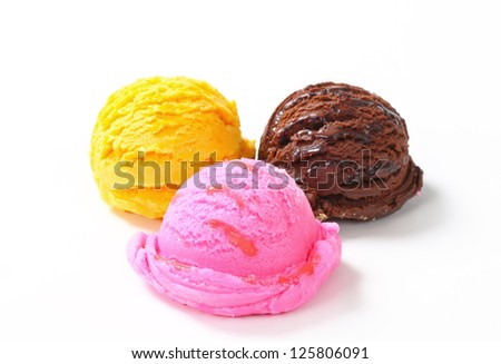 Ice cream trio
