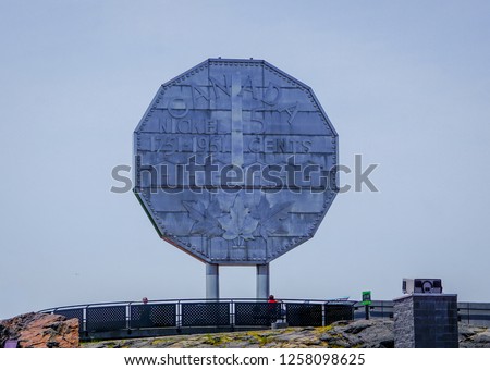 The Big Nickel is a nine-metre (30 ft) replica of a 1951 Canadian nickel, located at the grounds of the Dynamic Earth science museum in Sudbury, Ontario, Canada