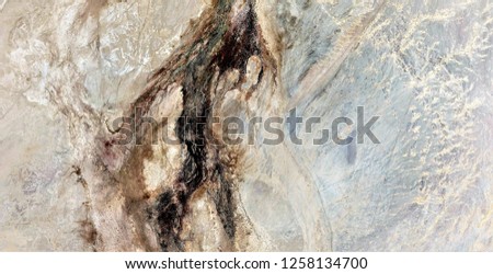 humanoid, tribute to Pollock, abstract photography of the deserts of Africa from the air, aerial view, abstract expressionism, contemporary photographic art, abstract naturalism,