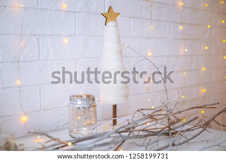 Christmas decoration, holiday concept.