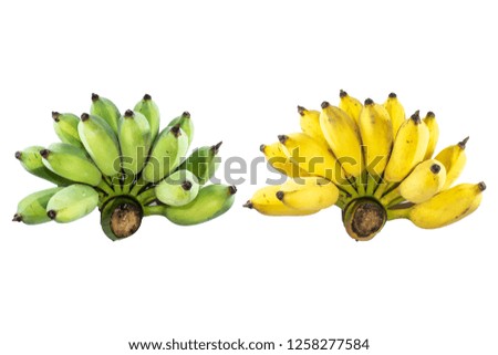 Before and after pictures of bananas