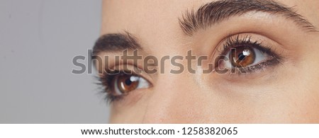 amazing  eyes  close-up shot
