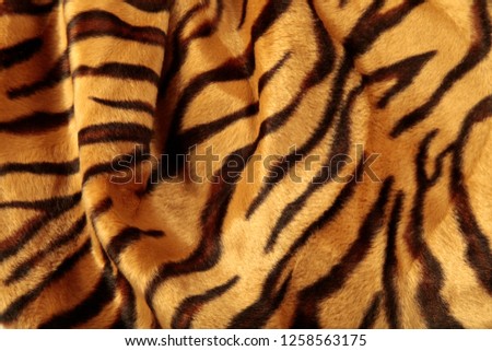 Close-up view of the skin of a leopard 