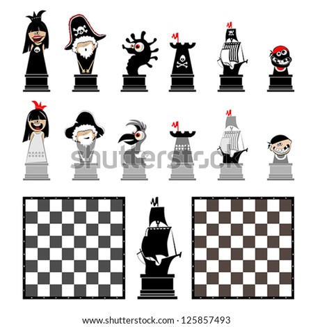 Chess Board chessmen