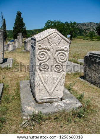 Stećak (Stećci, Stecak, Stečak) are a monumental medieval tombstones that are scattered across Bosnia and Herzegovina and Croatia. 