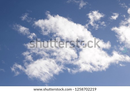 Clouds at the Spanish sky, Costa Blanca, Spain