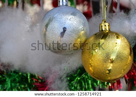 Christmas ball on Christmas Tree