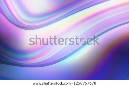Light Pink, Blue vector background with bubble shapes. Colorful abstract illustration with gradient lines. A completely new template for your business design.