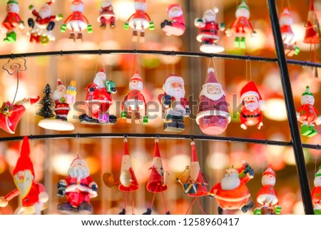 Christmas Image Santa Ornaments