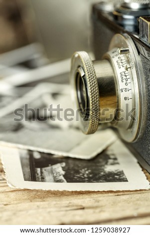 camera and photographic antiques - close up