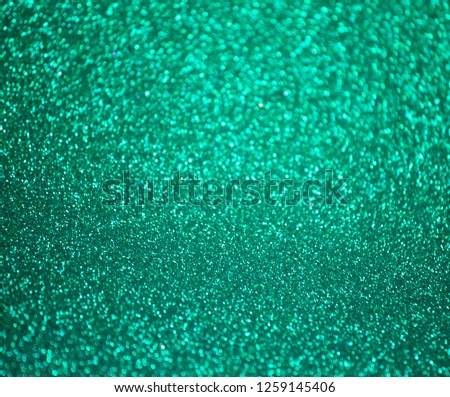 Green glitter texture background 