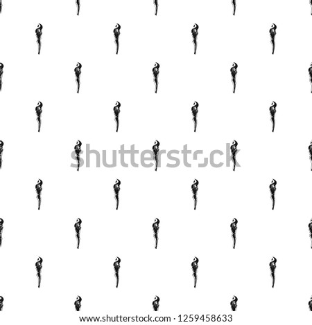 Torch pattern vector seamless repeating for any web design