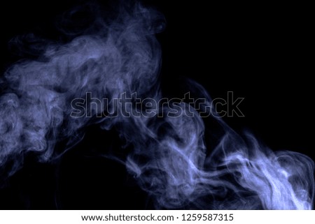 Smoke Black background Used in editing
