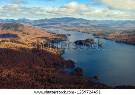 scenic long lake view