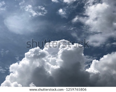 Cloud at Blue Sky
