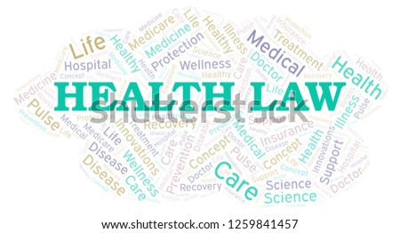 Health Law word cloud.
