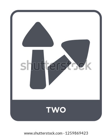 two icon vector on white background, two trendy filled icons from Orientation collection, two simple element illustration