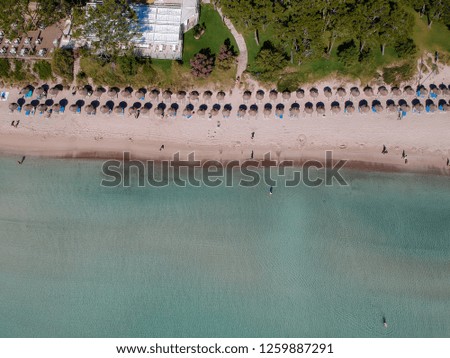 aerial shots of beach