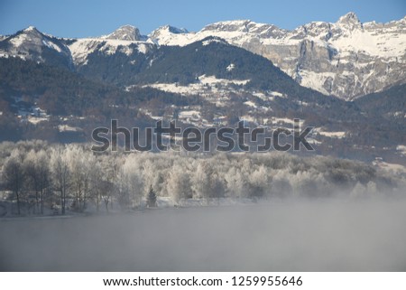 French Alps landscapes