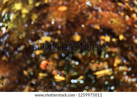 Festive background with light spots and bokeh multicolor