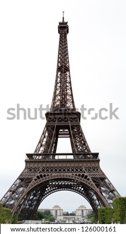 Eiffel Tower Vertorama