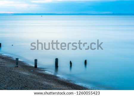 Sheerness beach- Just after sunset- Long exposure shot