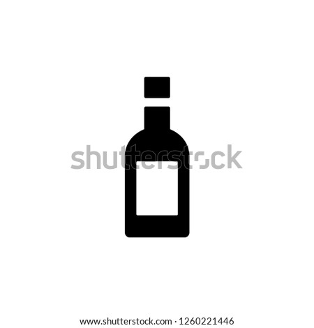 Beer Bottle icon vector