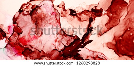 Transparent creativity, Ink colors are amazingly bright, luminous, translucent, free-flowing, and dry quickly. Abstract artwork. Trendy wallpaper. Natural pattern, luxury art.