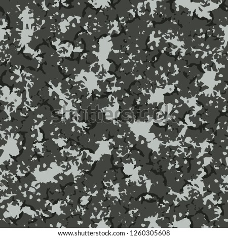 Urban camouflage of various shades of green and gray colors. It is a colorful seamless pattern that can be used as a camo print for clothing and background and backdrop or computer wallpaper