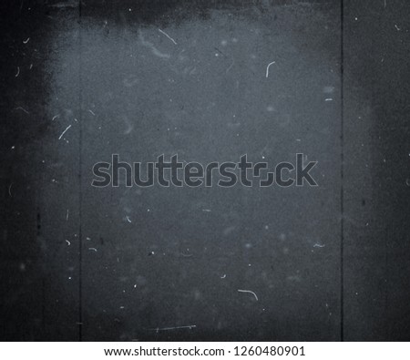 Grunge scratched blue background, old film effect, distressed texture
