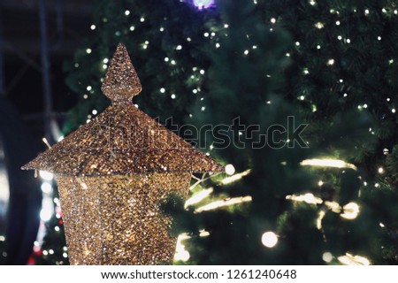 Christmas tree and decor - Image