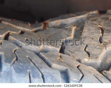 Tire can not be used and swelling
