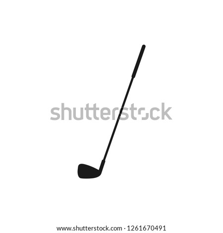 Golf sport vector graphic design template illustration Royalty-Free Stock Photo #1261670491