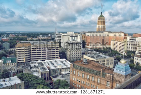 Cityscape of San Antonio, TX