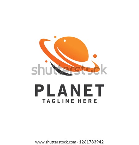 planet logo concept
