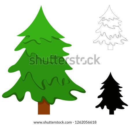 Vector file of tree 